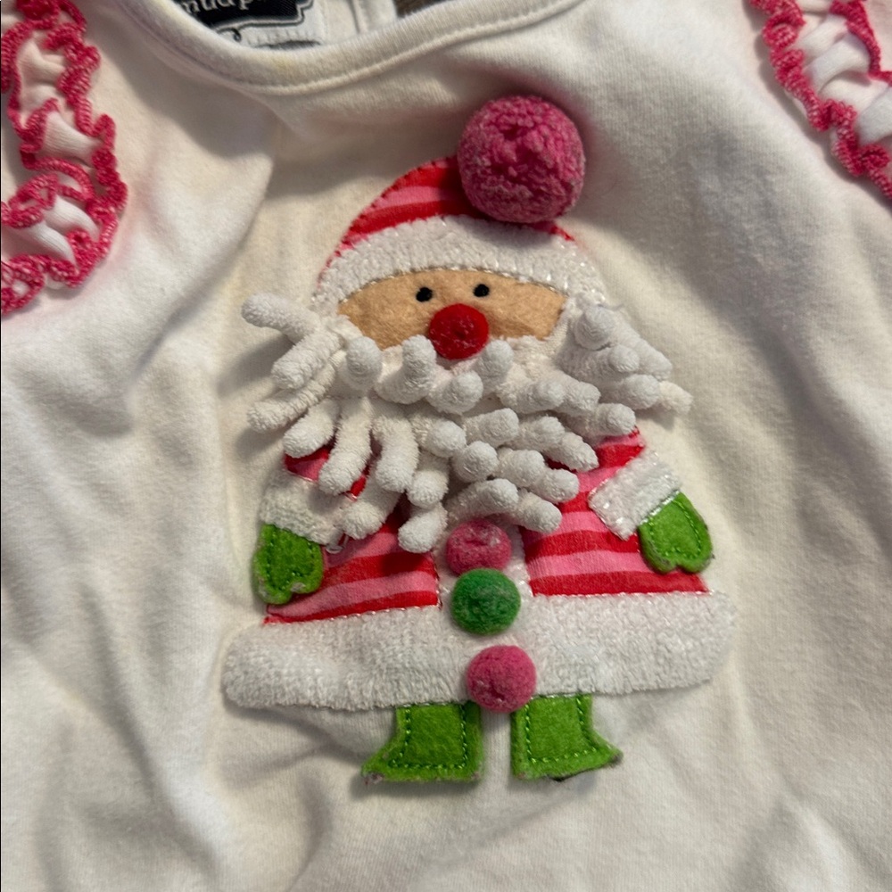 Mud Pie Baby Outfit with Pink Accents - Picture 3 of 5